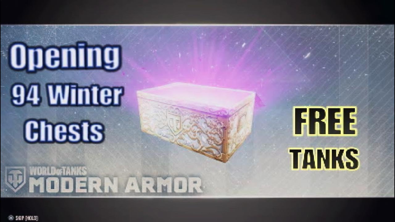Opening All My Winter Chests | WoT Console