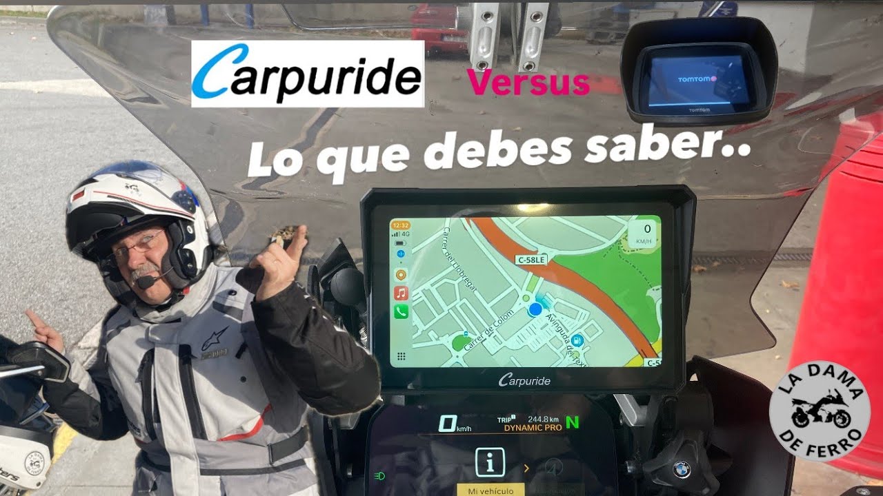 CARPURIDE VS TOMTOM UNBOXING Y REVIEW