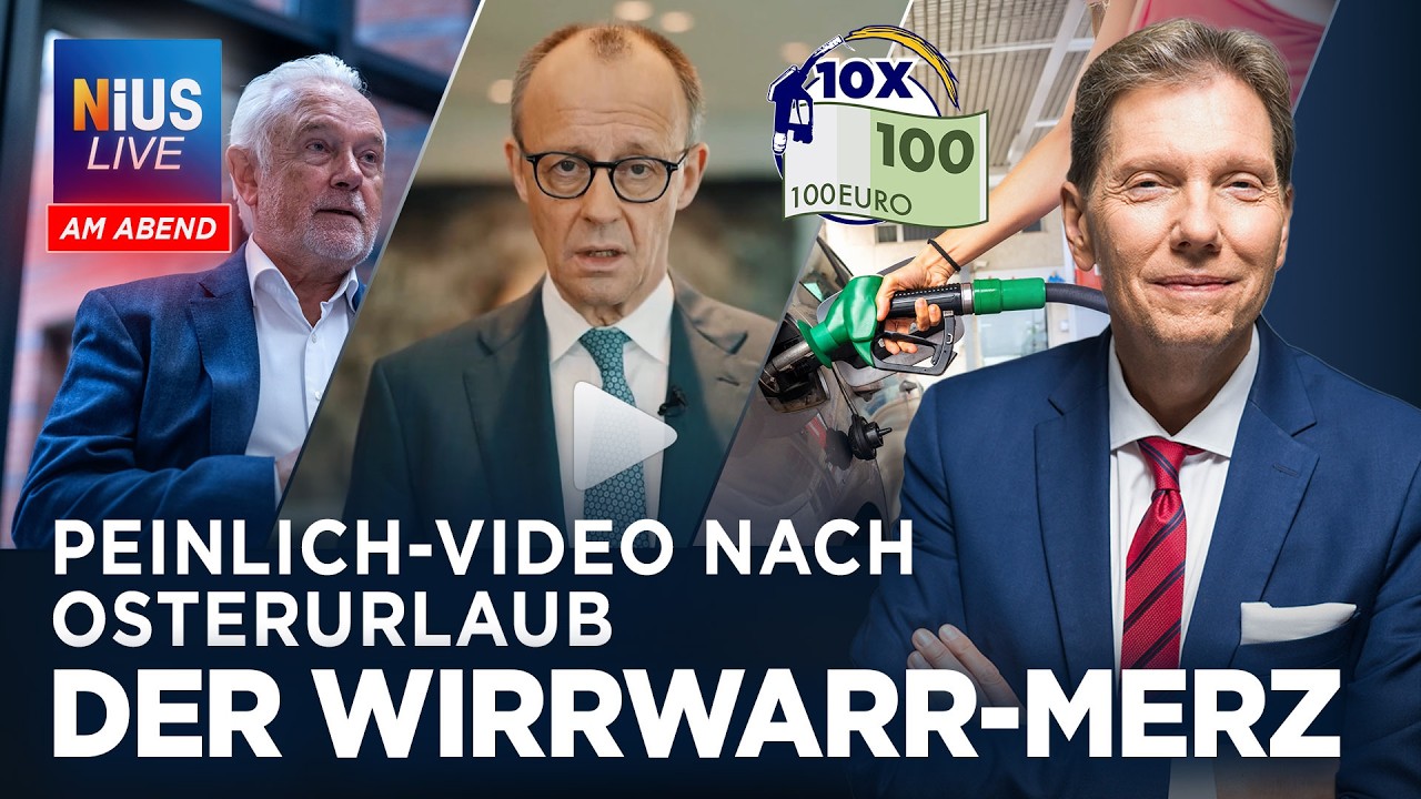 🎙️Die ersten 100-Euro-Tankgutscheine gehen in die NIUS-Community | NIUS Live am Abend vom 09.04.2026