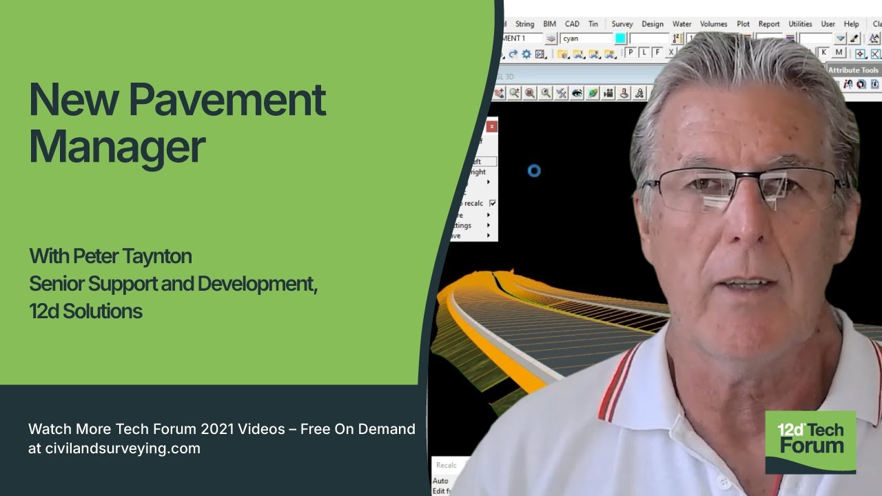 Mastering the New Pavement Manager in 12d Model 15 | #12dTechForum #12dModel15