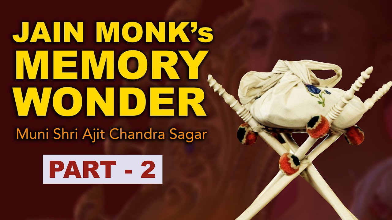 Jain Monk's Memory Wonder Part 2 #jainism #JainMonk #SharpMemory