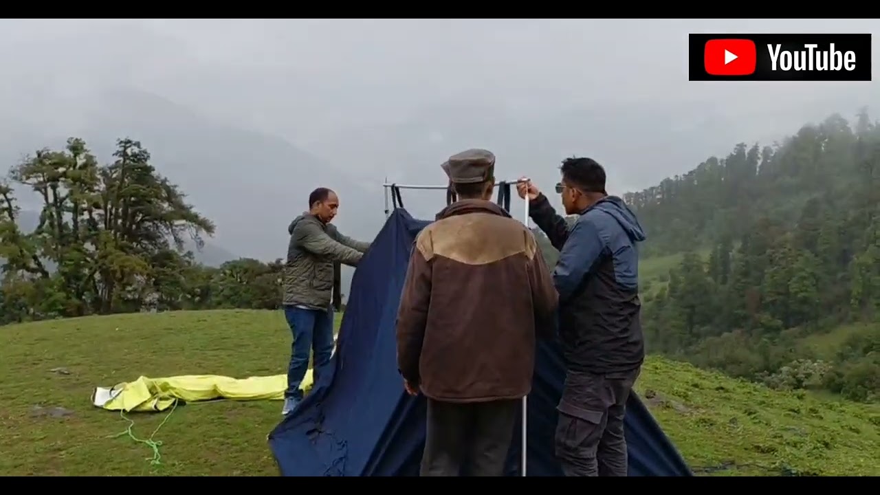 Dayara bugyal/First Trek Of Life/Uttarkashi/Night Camping 🏕️ 