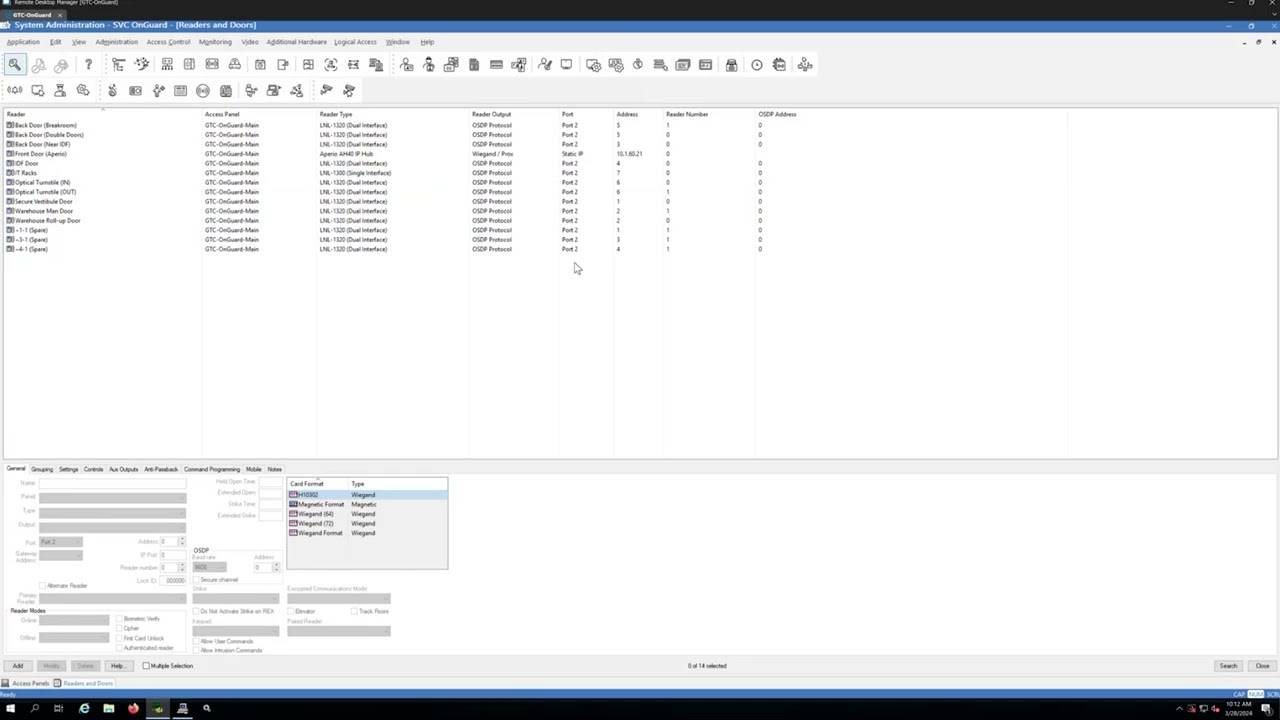 Security & Sandwiches, March 2024: LenelS2 OnGuard Beginner/Intermediate