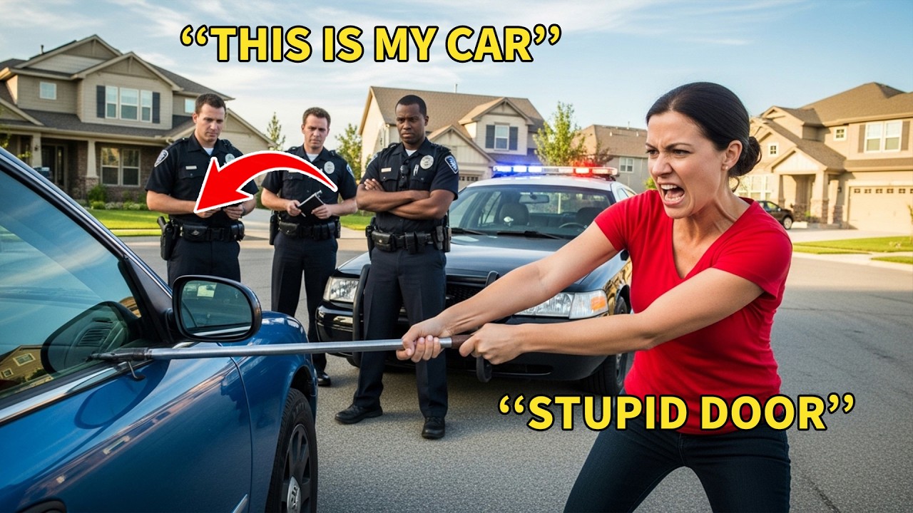 HOA Karen Called 911 After Her ‘Master Key’ Wouldn’t Open My Car — She Didn’t Know I Was The Sheri