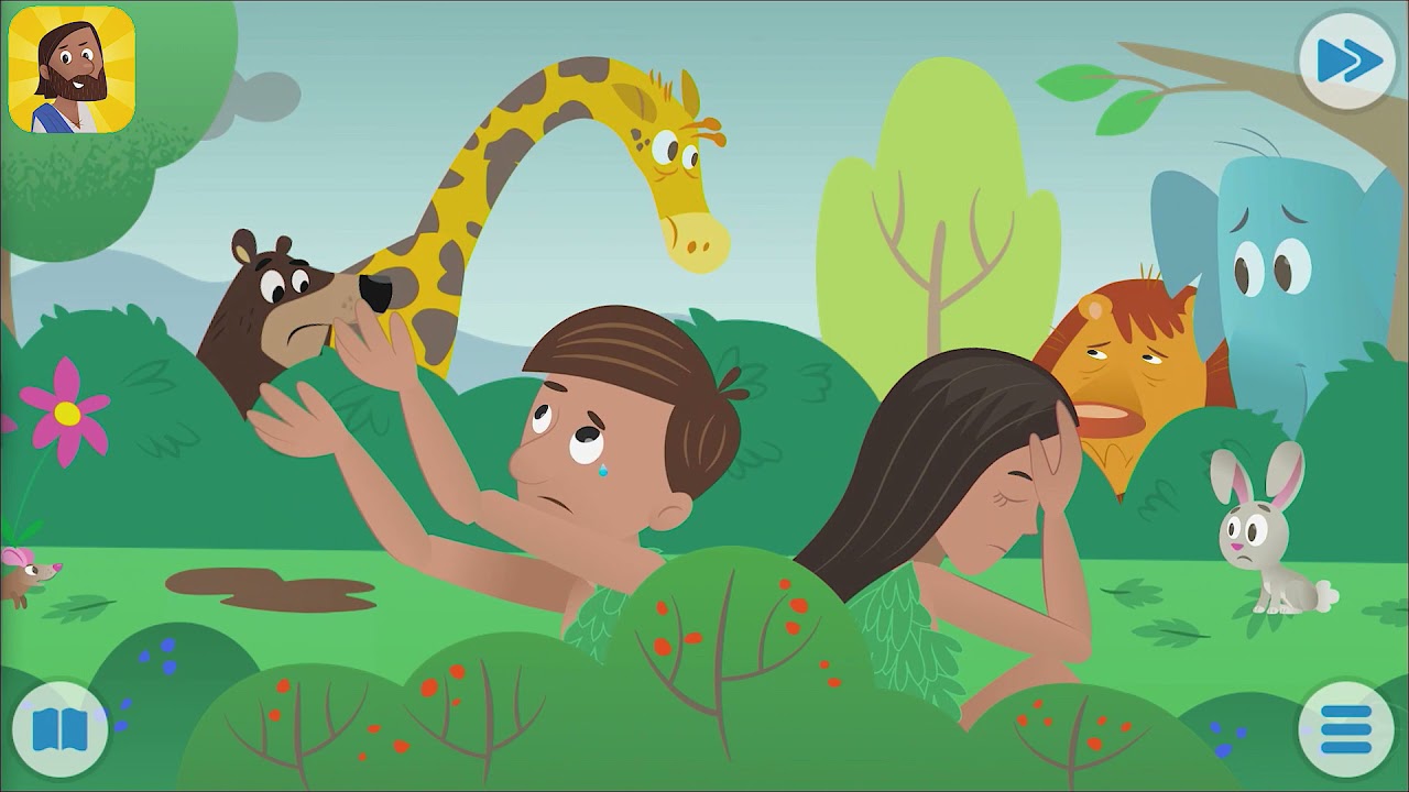 De eerste zonde - Bijbel App voor Kinderen