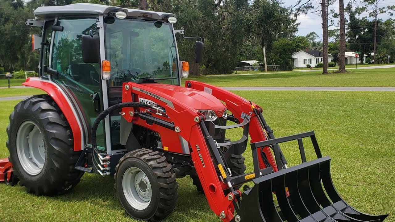 We Got Our 1st ever New Tractor...a Massey Ferguson 1M.35