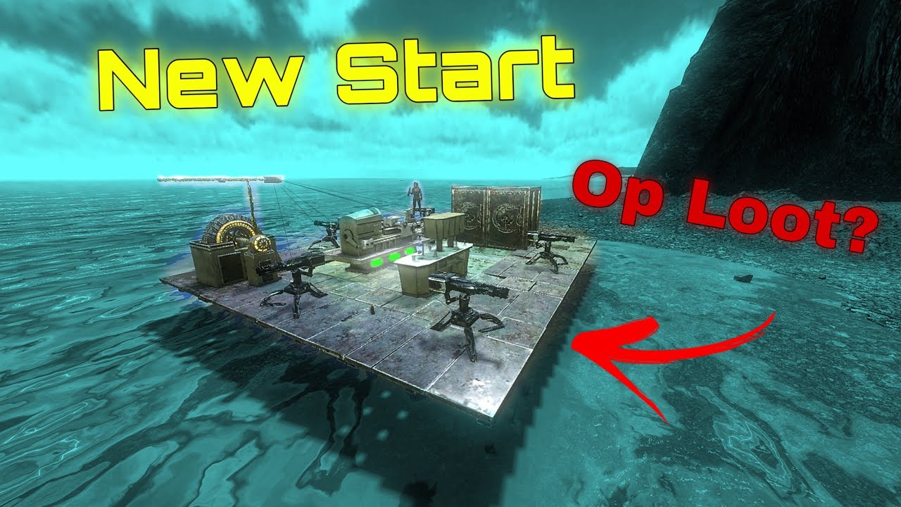 [Ark Mobile PvP] New Fresh Start Solo | Raiding Base and More | Part 1
