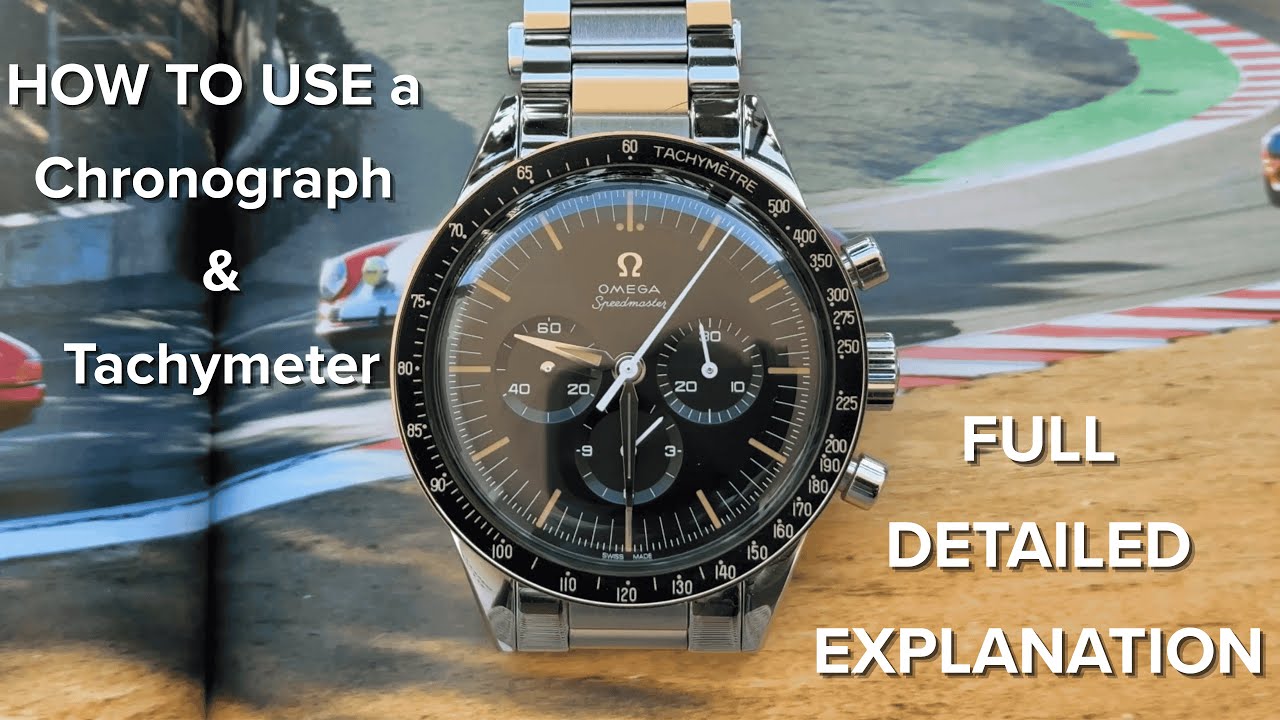 The Chronograph and Tachymeter - What are they and how do they work? (Full Detailed Explanation)
