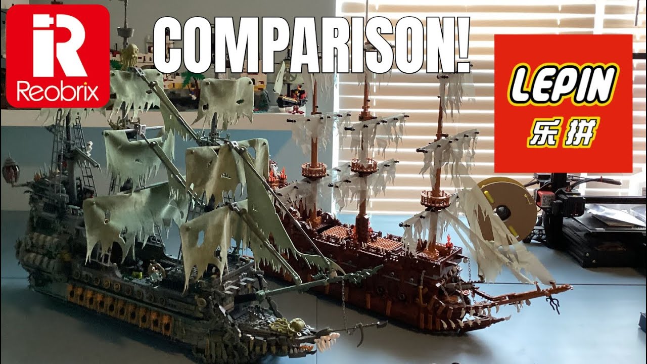 ReoBrix: 66037 vs LEPIN: 16016 Flying Dutchman Comparison!