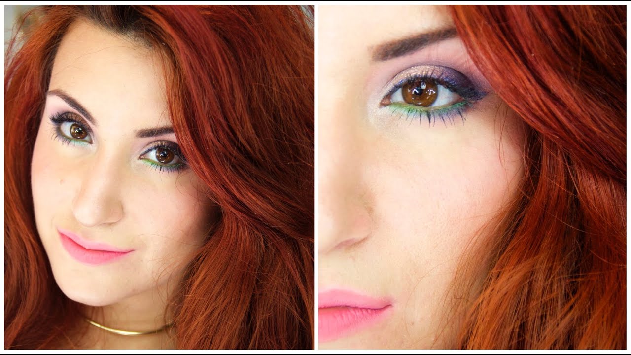 Spring make-up ; COLORS ARE BACK ! ☼ Maquillage coloré Printanier