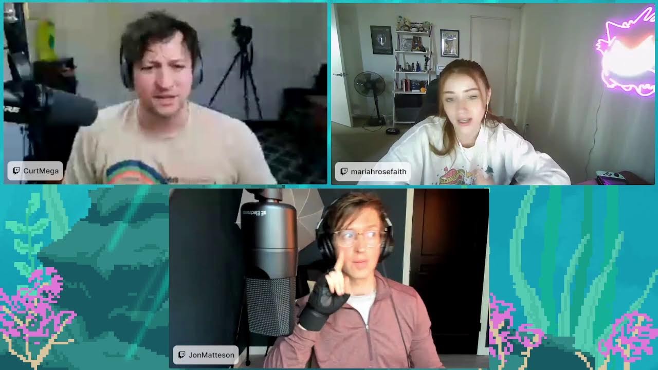 Frantic Fanfic with Curt and Mariah! Starkids Play Games!