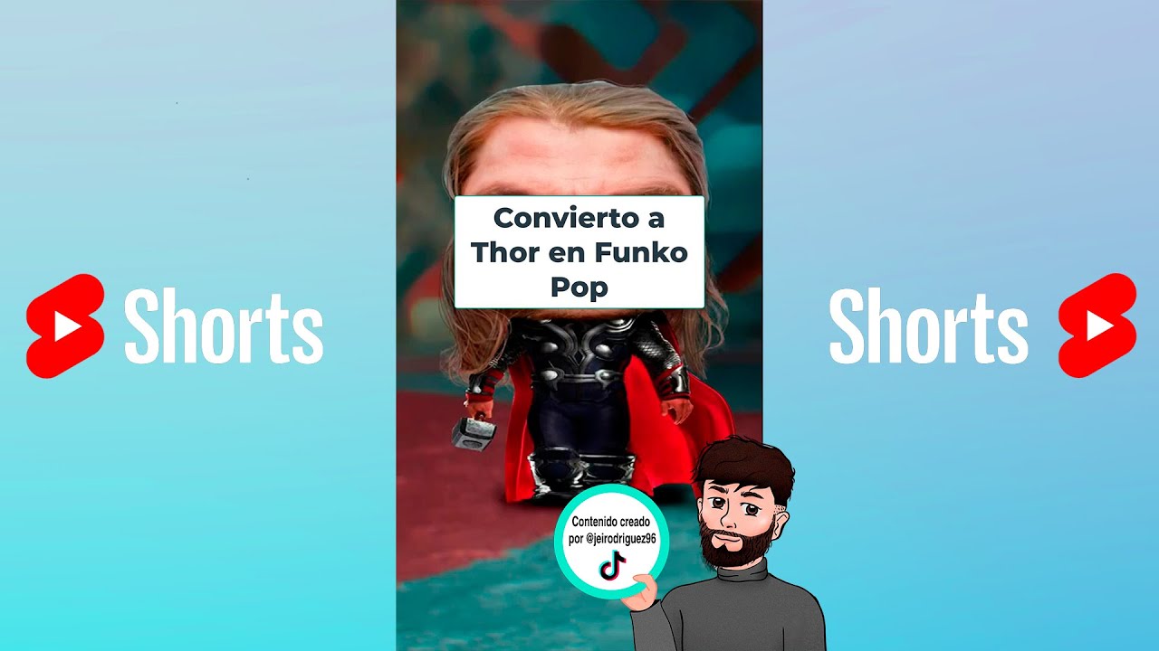 Si Thor fuera Funko Pop #Photoshop