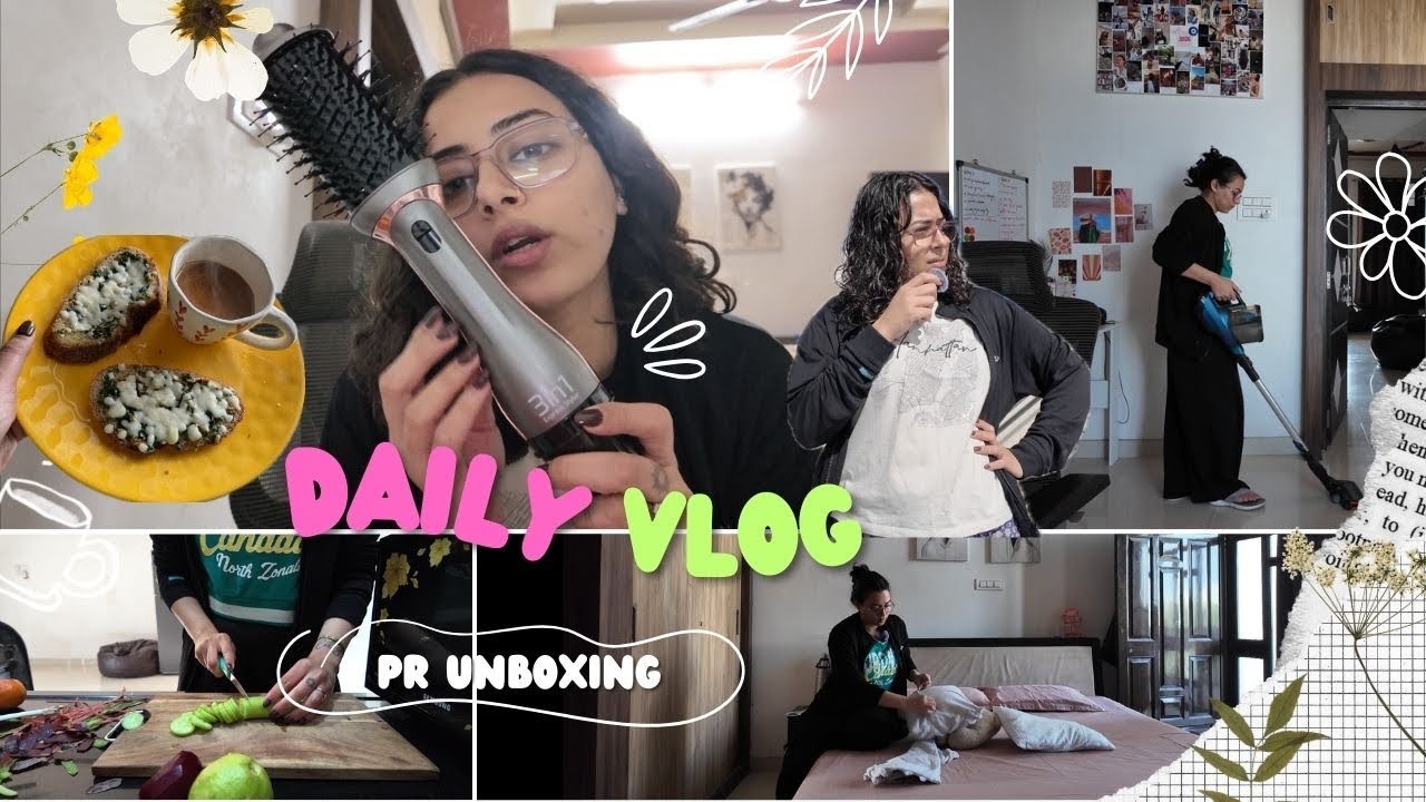 Daily VLOG ✨ || PR Unboxing, Deep cleaning & much more😍 #jayajeengar 