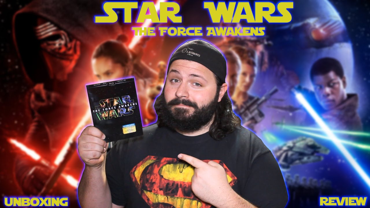 Star Wars: The Force Awakens Bluray Unboxing & Review | BLURAY DAN
