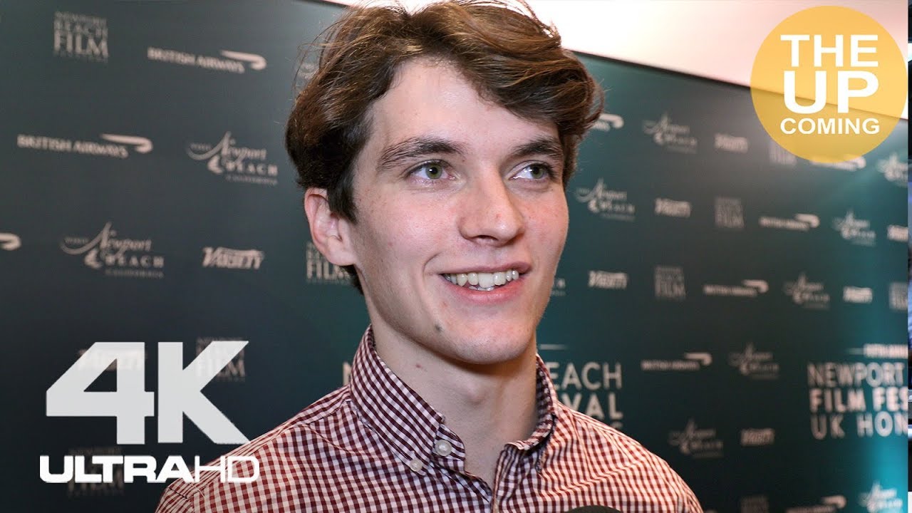 Fionn Whitehead on Black Mirror Bandersnatcher, Roads, Port Authority at Newport Beach Film Festival