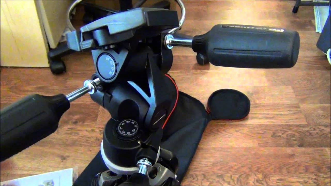 Manfrotto MT294A3 294 Aluminum 3 Section Tripod Open box review