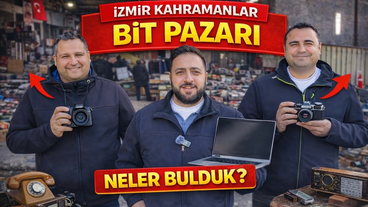 İZMİR KAHRAMANLAR BİT PAZARI | İçinden Neler Çıktı? 😲