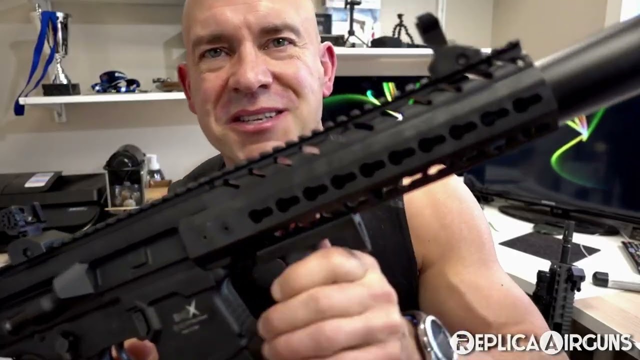 Sig Sauer MCX ASP .177 Caliber CO2 Pellet Rifle Table Top Review
