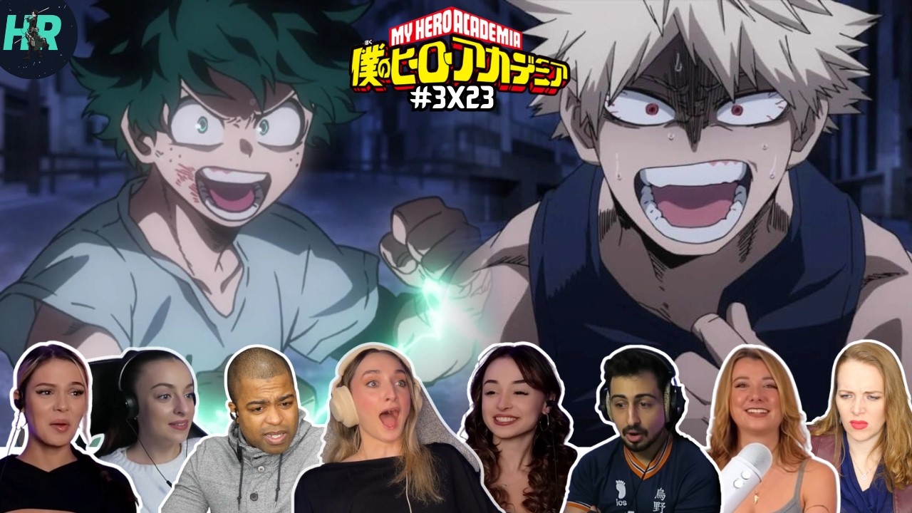 DEKU VS. BAKUGO!!😱⚡ABSOLUTE CINEMA!! My Hero Academia Season 3 Episode 23 Reaction Mashup