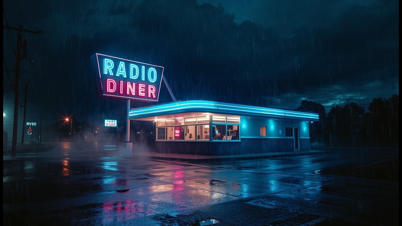Deep Focus in Neon Rain  | Chill Beats for Study & Work (1 Hour)