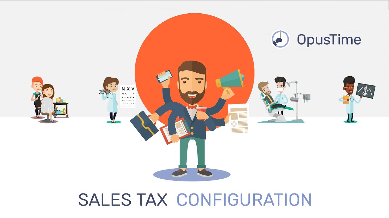 OpusTime Sales Taxe Configuration