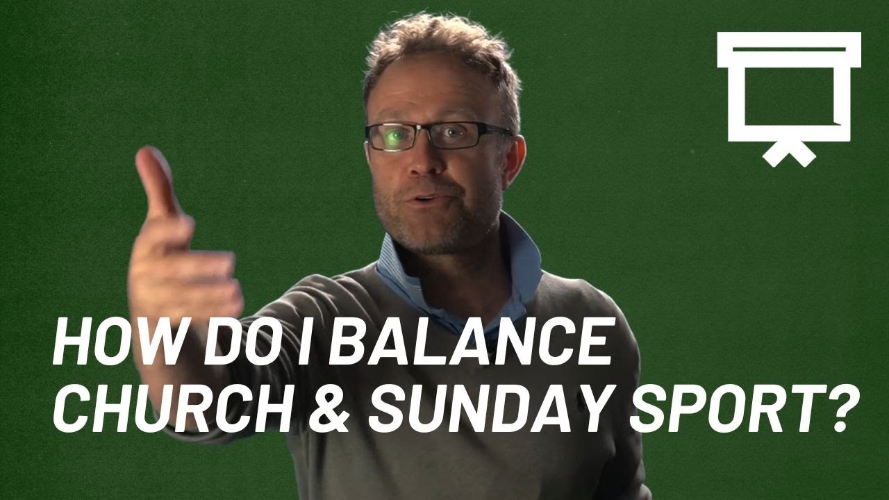 How can I balance church and sport on a Sunday?
