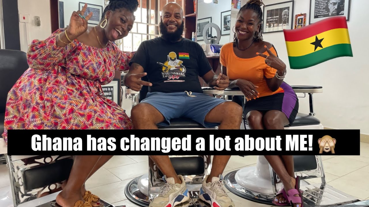 This Barber LEFT the States and has opened an ACADEMY for YOUNG MEN in GHANA 🥹