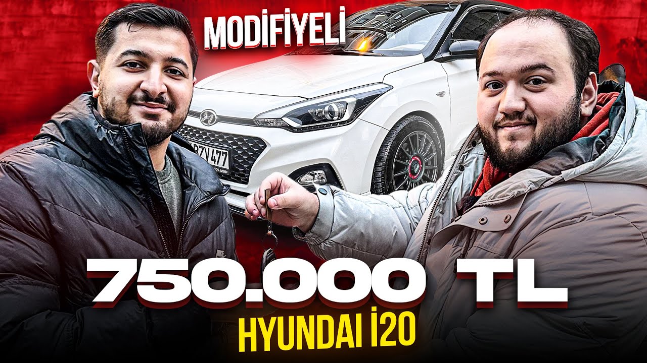 AŞÇI'DAN MODİFİYELİ İ20 ALMAYA GİTTİK ! 750.000 TL