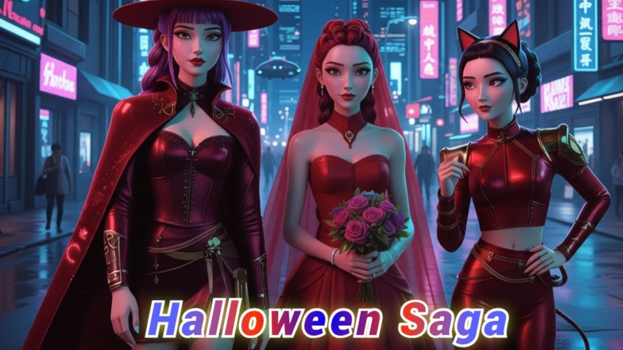 🎃 Halloween Saga 🎃 Official Music Video 👹 Fan Made Story