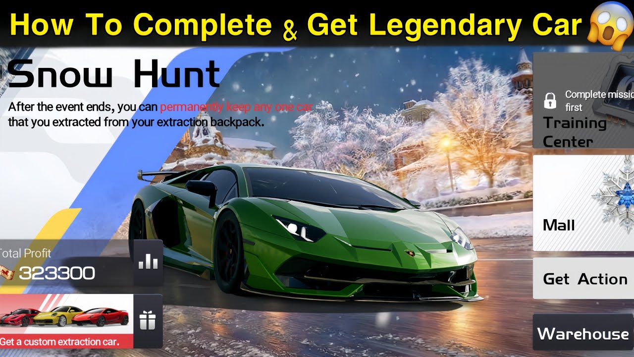 Racing Master - How To Complete Snow Hunt Event ❄️ FREE Legendary Car & Get Unlimited Diamonds 😱