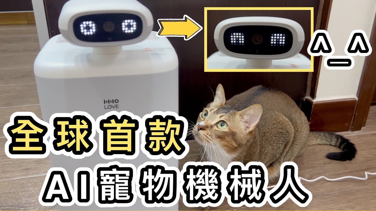 【開箱】全球首款智能寵物陪伴機械人🐱陪主子玩➕紀錄生活➕餵食👊HHOLOVE O Sitter📦機械人360°追蹤貓咪❗️短途旅行好幫手👍餵貓｜貓咪好物｜寵物用品｜人工智能｜Unboxing｜Cat