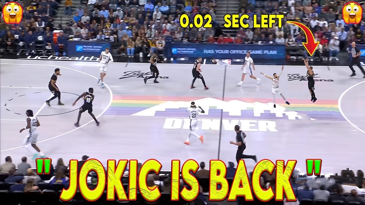 Today! Everyone Thought OVERTIME… Nikola Jokić Said NO 😳🔥