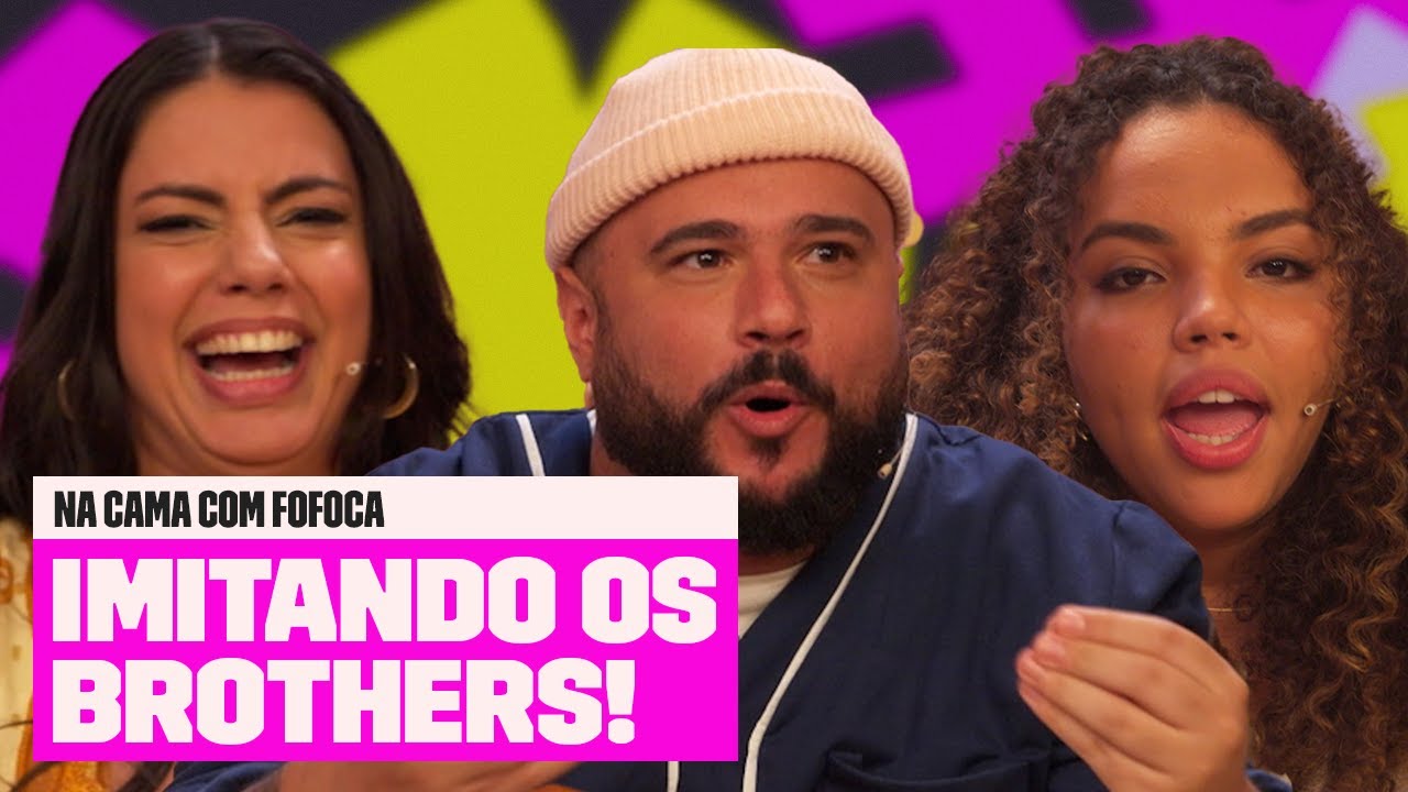 Ed Gama faz IMITA&Ccedil;&Atilde;O de Davi do BBB 24 para Fernanda e Pitel | Na Cama Com Pitanda | Multishow