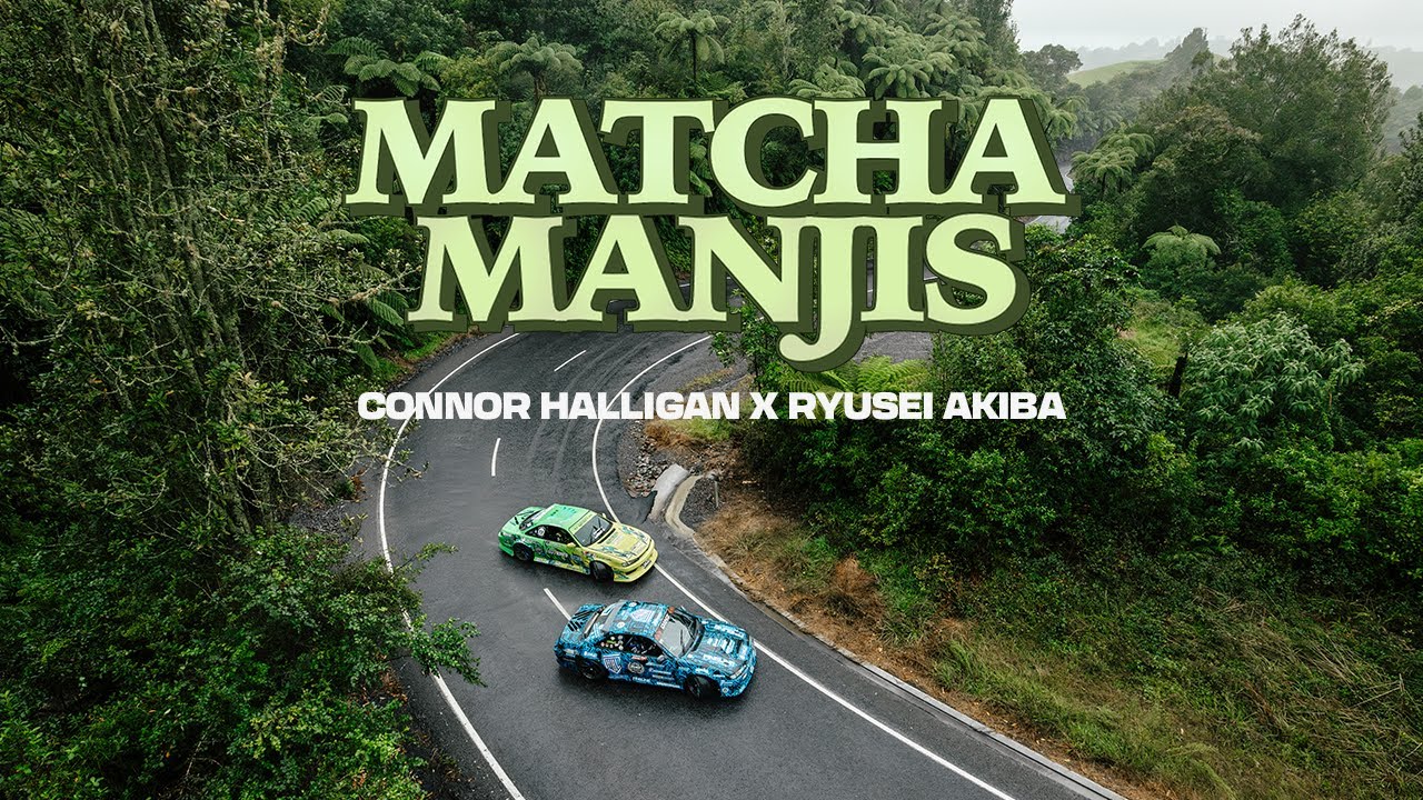 MATCHA MANJIS | New Zealand Touge Drift | Presented by BG Wheels ft Connor Halligan & Ryusei Akiba