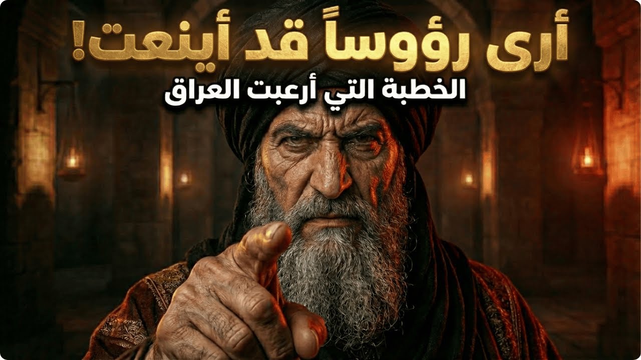 الخطبة التي جعلت الرجال يبكون: الحجاج بن يوسف يهدد أهل الكوفة بكلمات مرعبة #خطبة_الحجاج #قصص_تاريخية