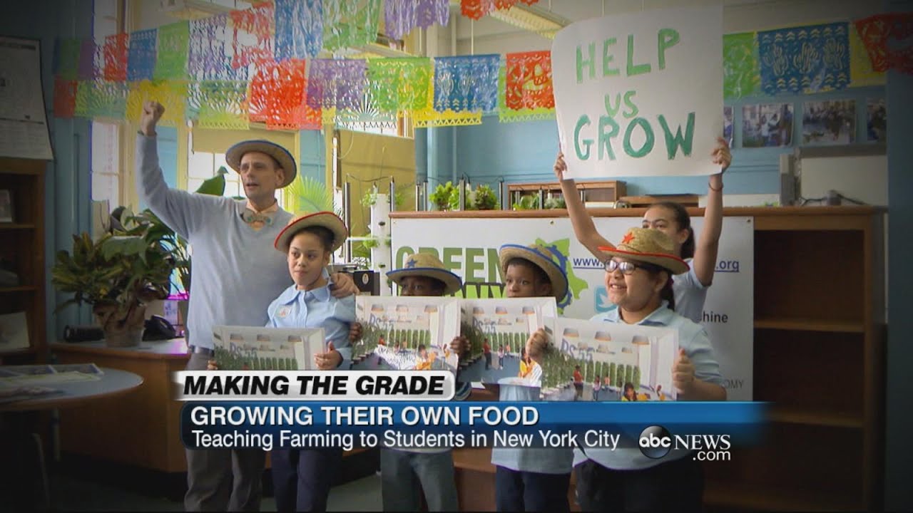 NYC School Teaches Farming to Young Students