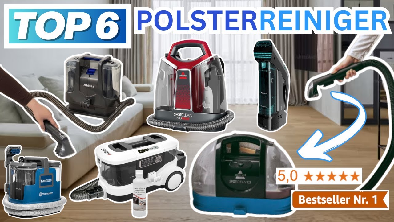 Beste POLSTERREINIGER (Testsieger 2026) | Top 6 Polsterreiniger Vergleich