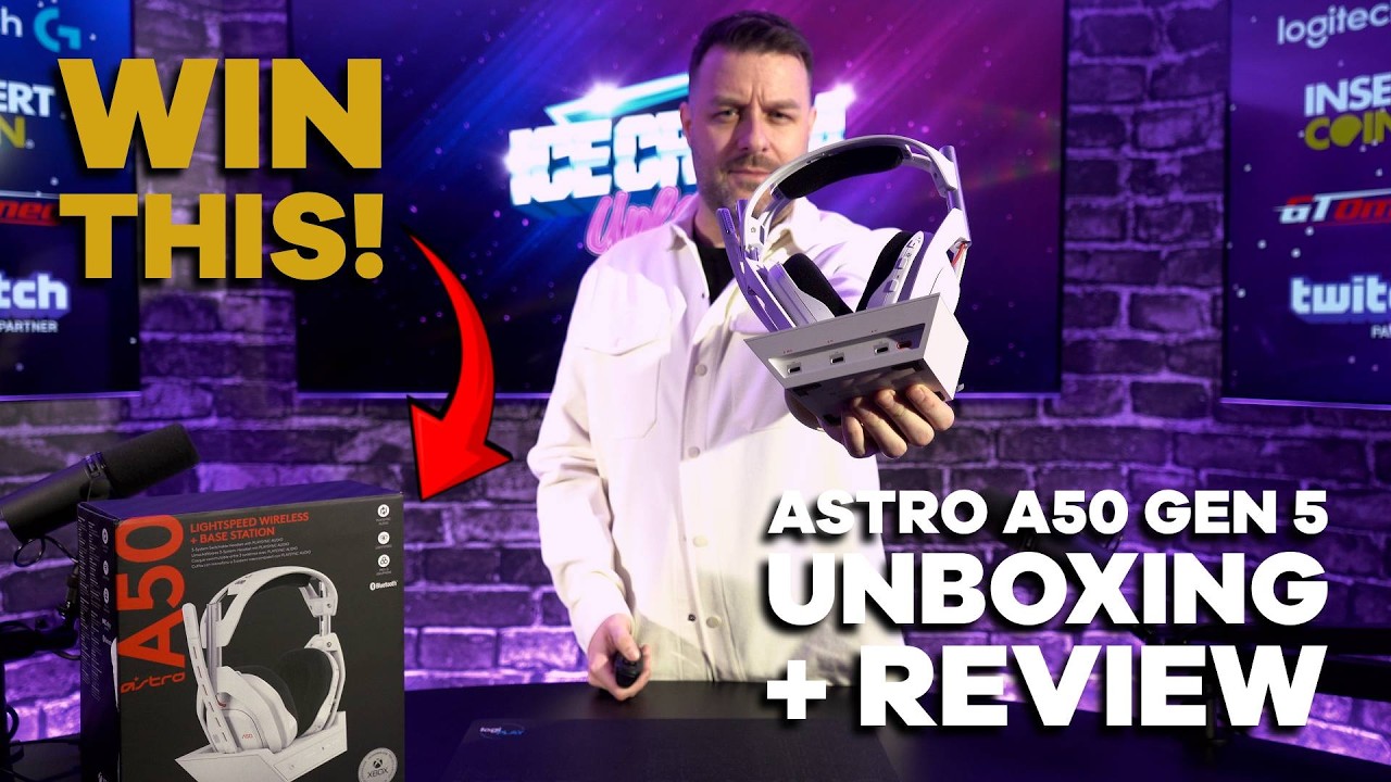 ASTRO A50 GEN 5 UNBOXING, REVIEW & GIVEAWAY!
