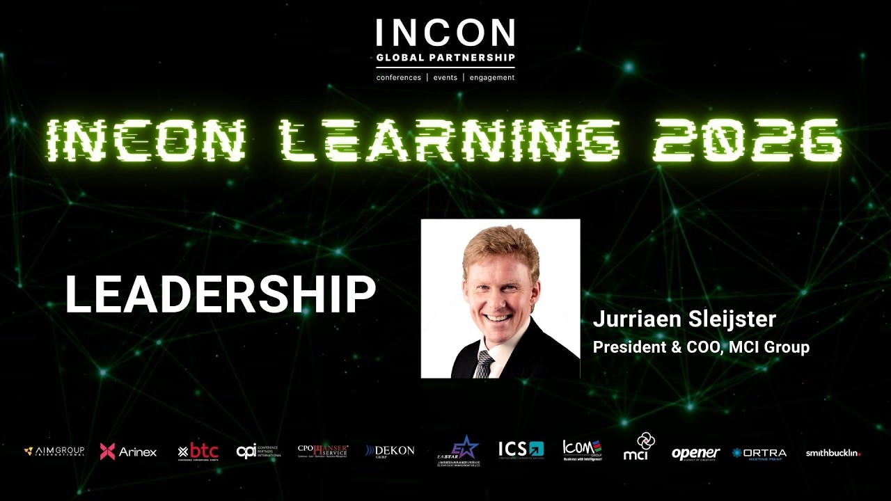 Jurrriaen Sleijster - Leadership | INCON Learning 2026