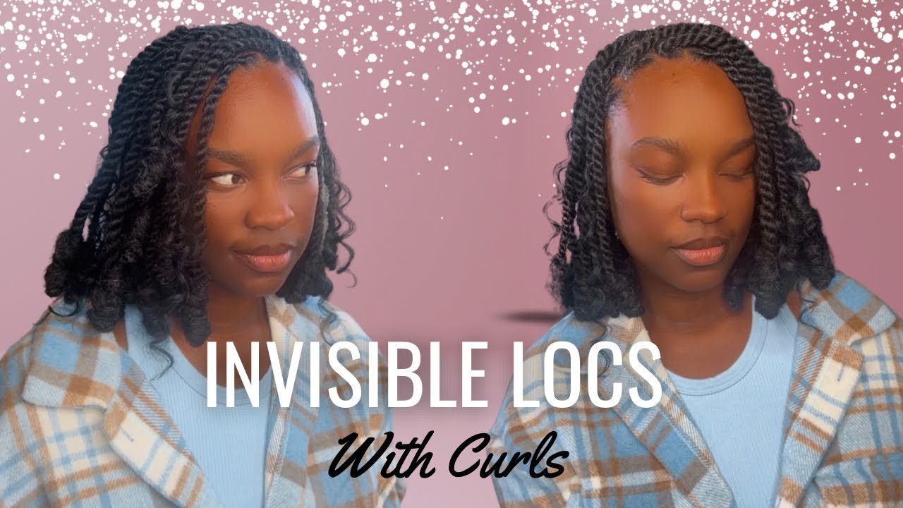Invisible Locs with Curls | Trending Style | Beginner Friendly