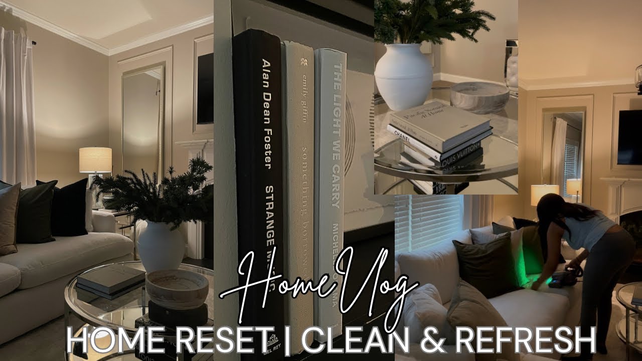 New Year Home Reset | Undecorate and Deep Clean | Empty-nester Again | New Goals