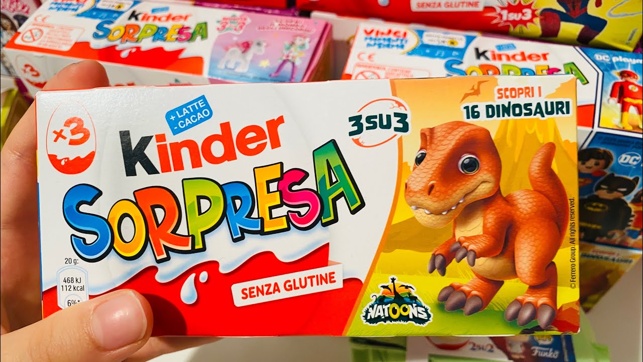 Natoons Compilation Kinder Surprise ASMR Unboxing 
