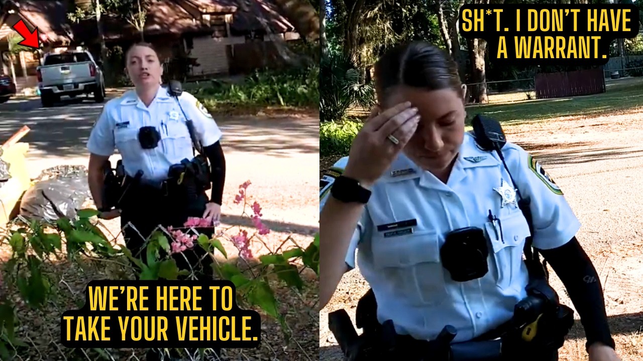 Женщина-полицейская появляется из-за семейного конфликта, но в итоге признает свою вину.