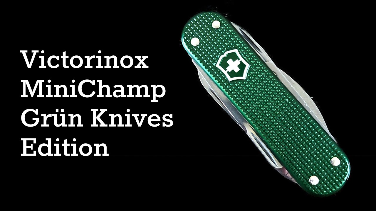 Victorinox MiniChamp Grün KNIVES Edition 4K