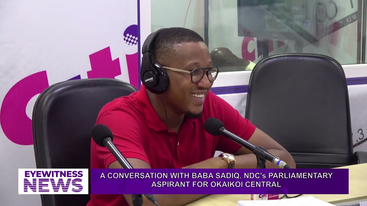 Umaru Sanda interviews NDC Parliamentary aspirant for Okaikoi Central, Baba Sadiq | EWN