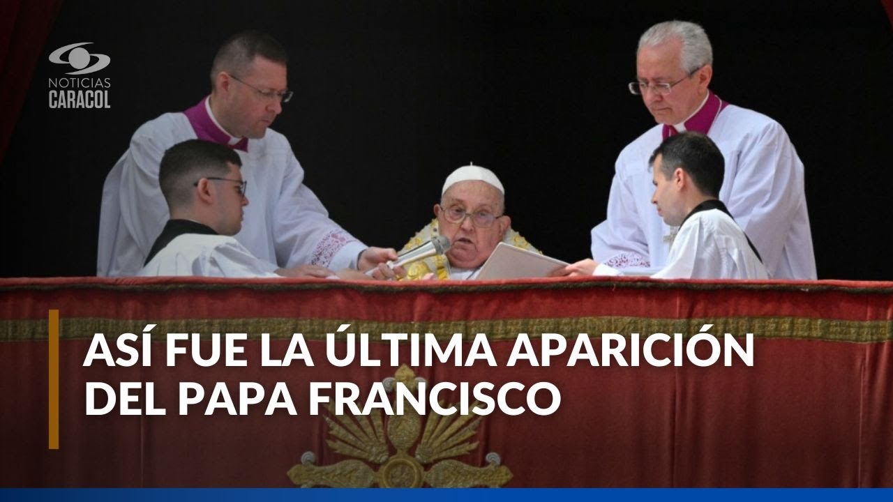 El último mensaje del papa Francisco al público antes de morir: “Buena Pascua”
