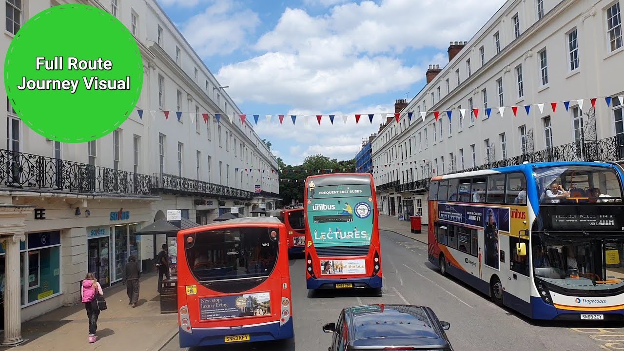 National Express Coventry 11 Full Route Journey Visual- Leamington Spa to Coventry | YX68USU 6967