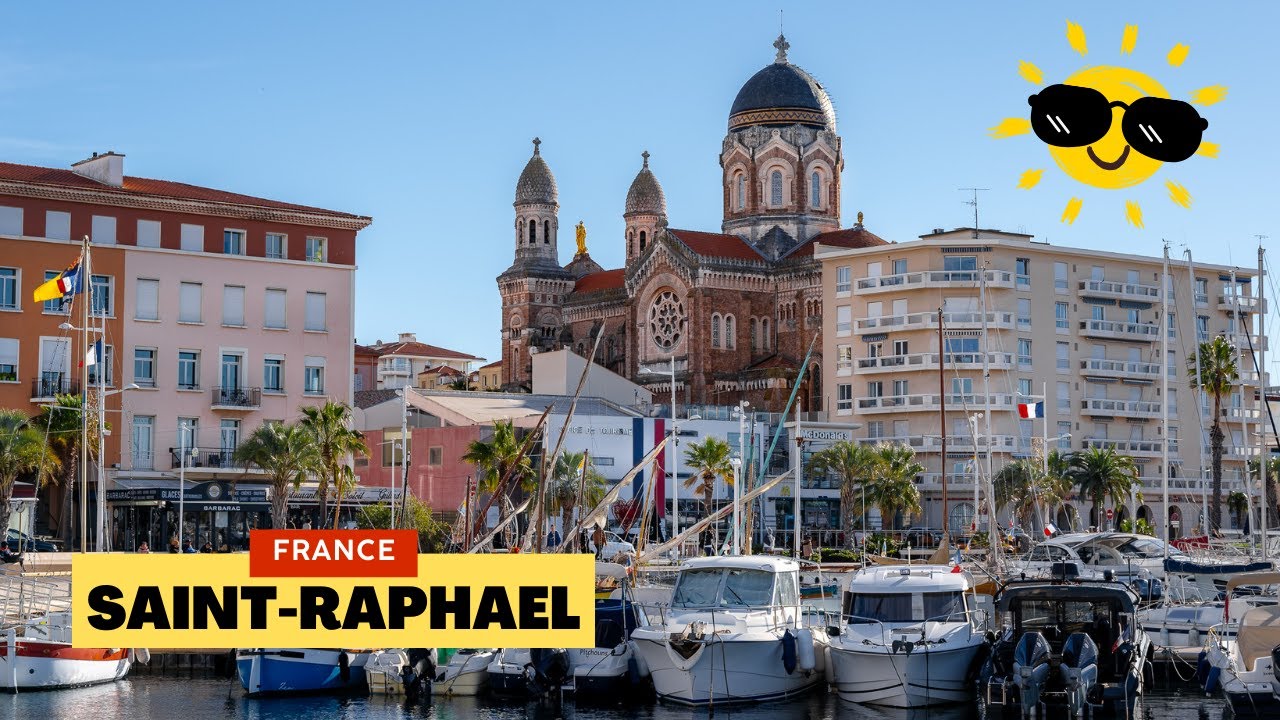 Saint-Raphael, France - One Of The Most Popular Holiday Destinations On French Riviera