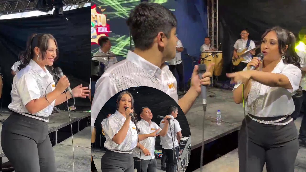 Grupo Impacto Total  Con Sheily Lopez - (mix Selena) En  San Raymundo Guatemala 28 De Enero 2024