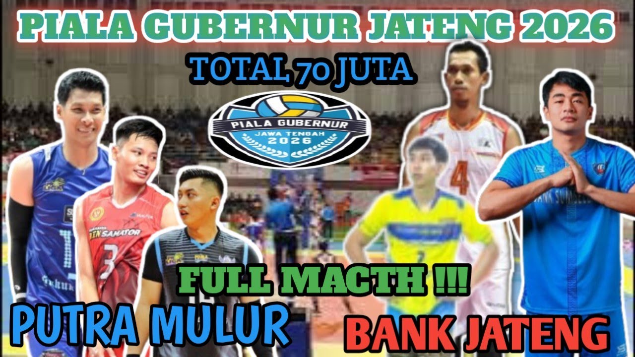 PUTRA MULUR VS BANK JATENG..AJI MAULANA  FIKRI JOSE BAYU SAMATOR MAHFUD ARDIAN FLEK VS DEWANGGA DKK